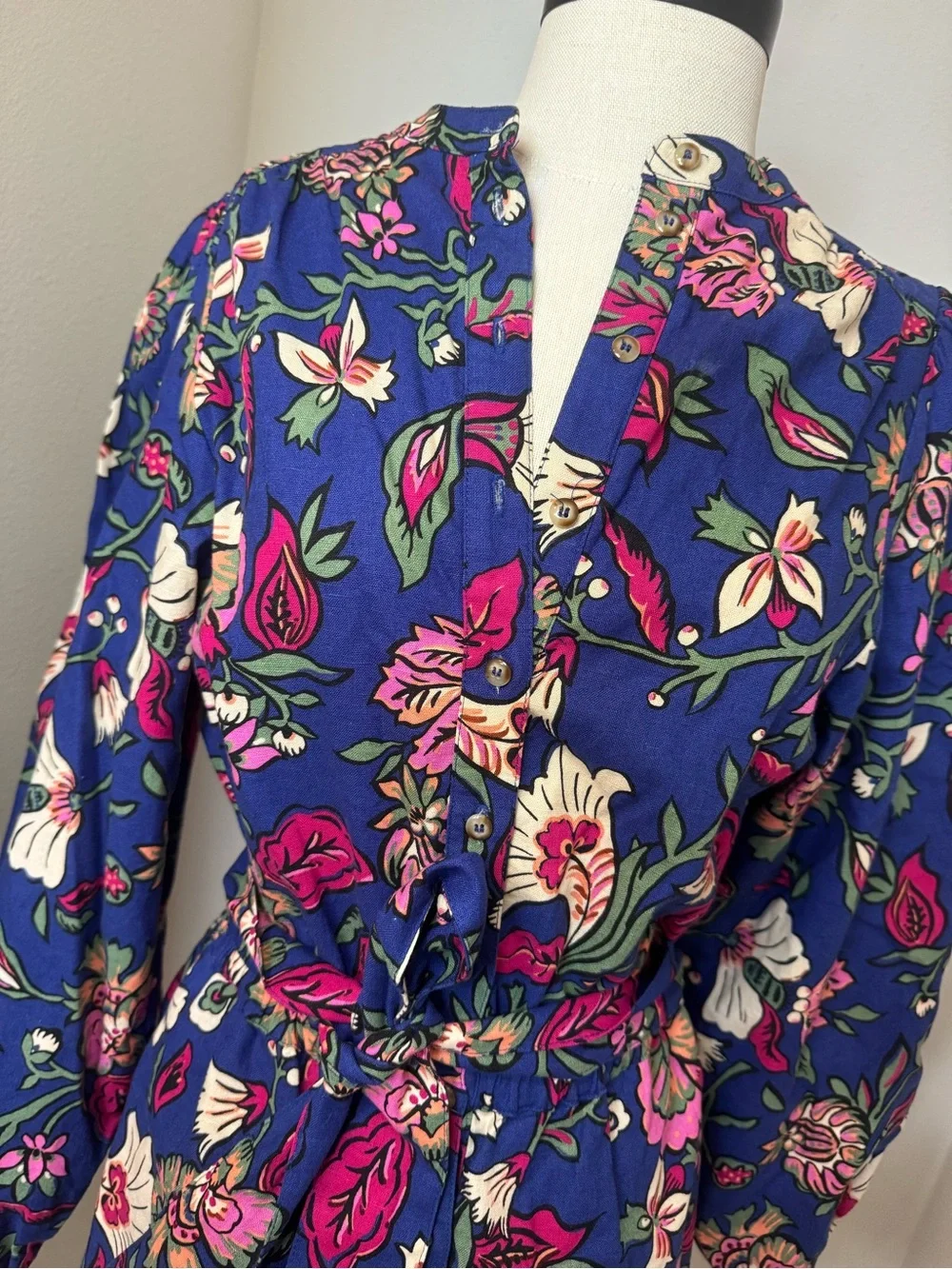 Sezane vibrant floral